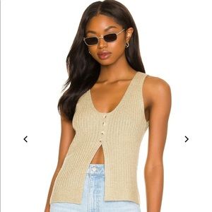 Revolve Line and Dot Kendall Sweater Top. Size M. NWOT.